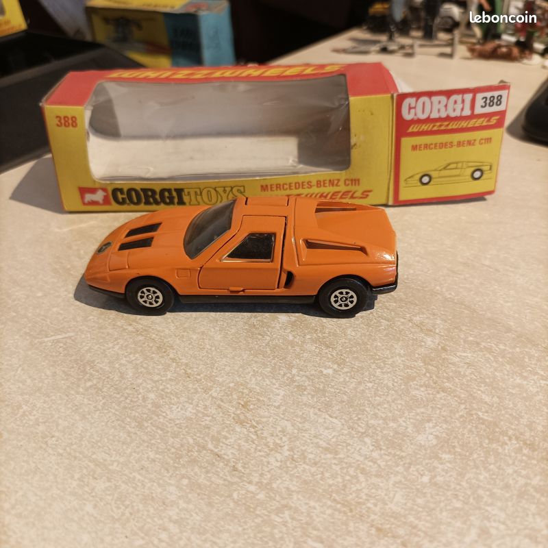 Miniature Corgi Toys N°201 – Mini BMC 1000 De Course Orange – Dans Sa Boîte