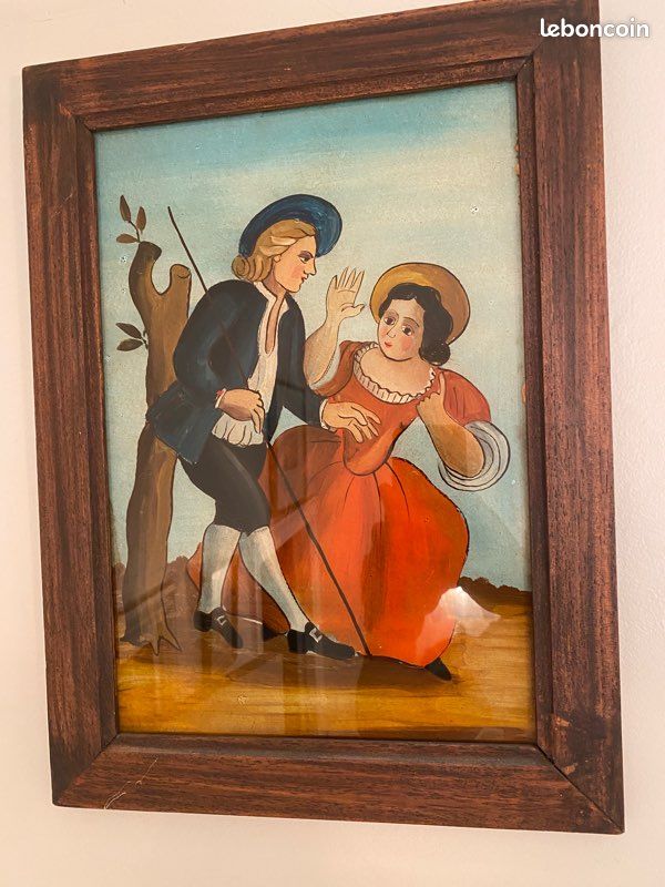 4 tableaux peinture sur verre (image 4)