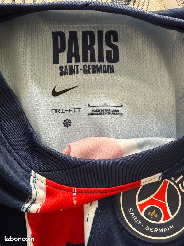 Flocage Dembélé N°10 Paris Domicile 2024/2025 – Neuf Sans Boîte (enfant)
