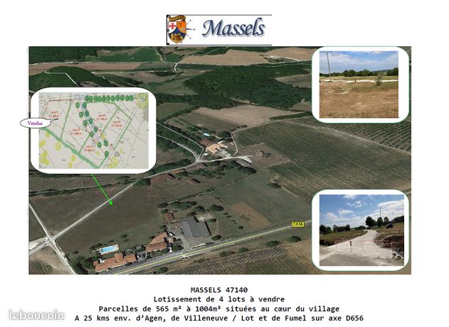 Vente lots communaux MASSELS