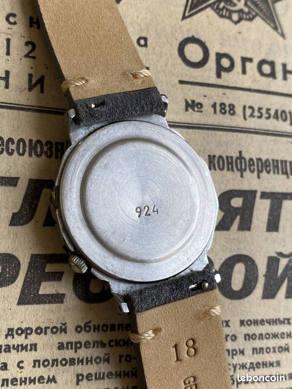 Montre Luch – Amitié USA URSS – Quartz (image 4)