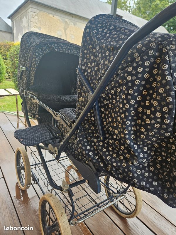 Poussette Bébé Poussette Double Trois Roues Occasion Poussette