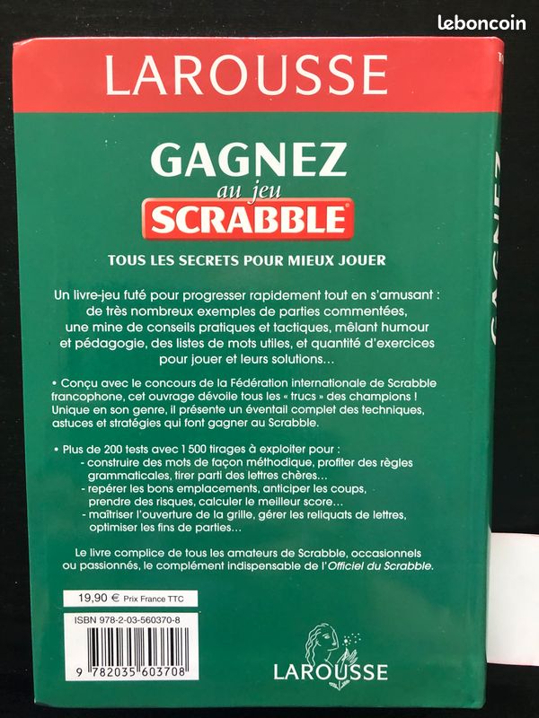 Gagnez au jeu Scrabble - Tous les secrets pour mieux jouer (image 2)