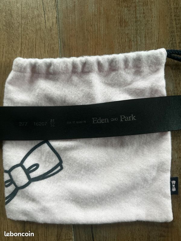 Ceinture Eden Park cuir 85 cm (image 3)