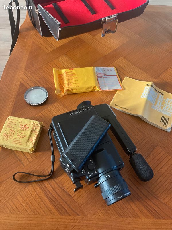 Caméra super Sankyo XL-420 avec micro SMU-233 Photo, audio vidéo