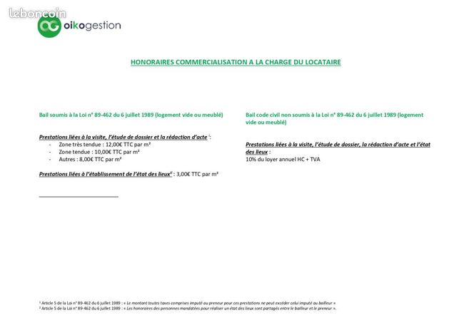 Appartement a louer franconville - 2 pièce(s) - 54 m2 - Surfyn