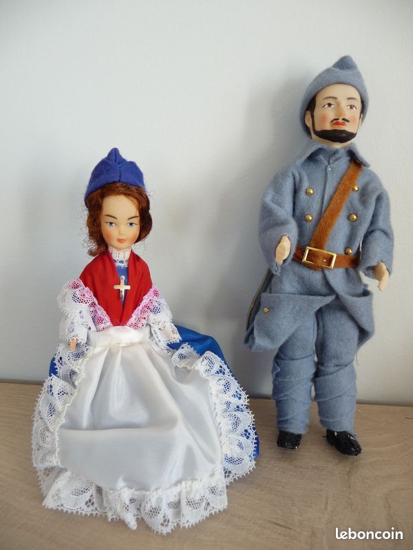 04F60 ANCIENNE POUPÉE SOLDAT EMPIRE C.D.C MOLLARD dragon ... - eBay