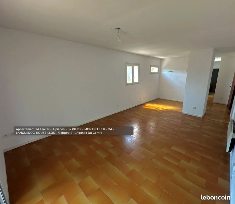 Appartement 4 pièces 83 m² · à Montpellier · 82,9 m² · 1 176 €/mois