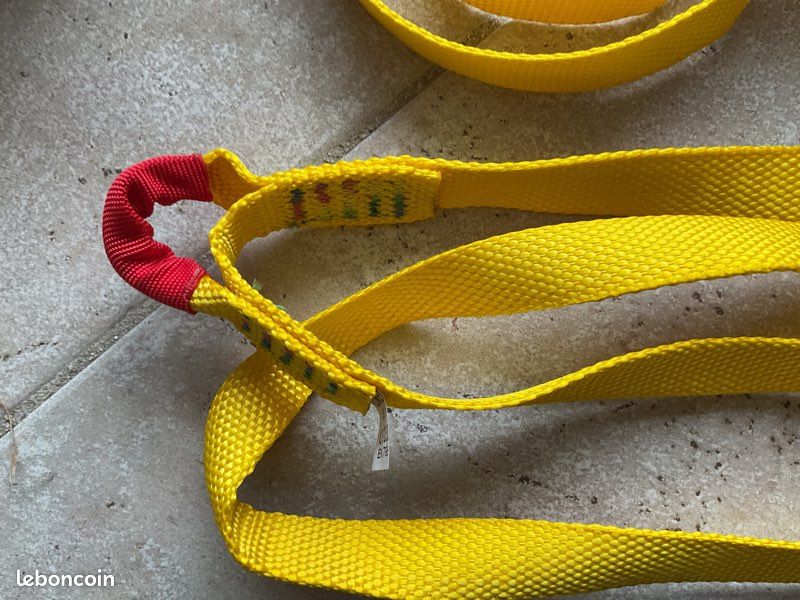 Lot de 6 cravates sangles Komet de 1,5 mètre + sac de transport (image 3)