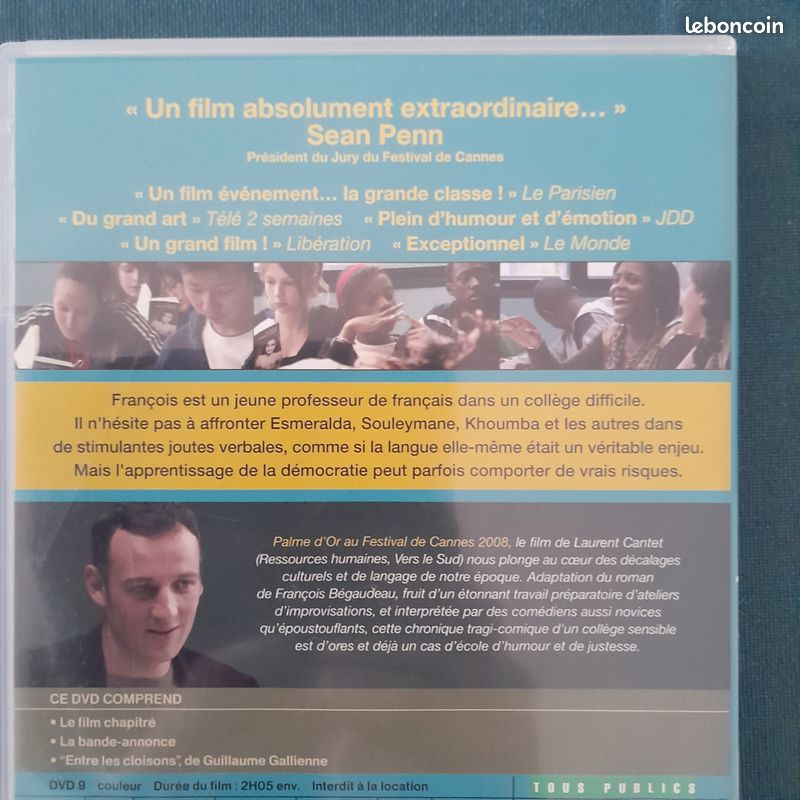 DVD Entre les murs (image 4)