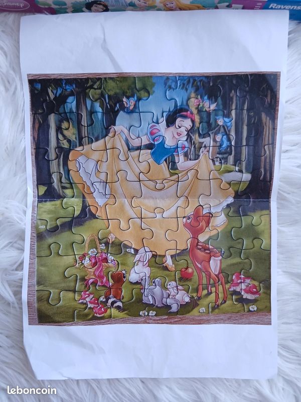 3 puzzles 49 pièces Princesses Disney (image 2)