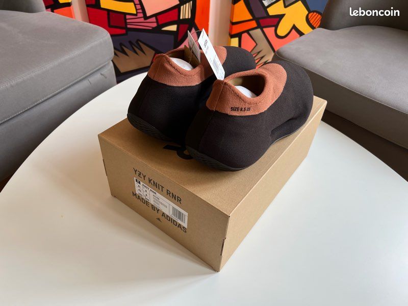 Yeezy Knit Rnr Stone Carbon 42 - Neuves (image 4)