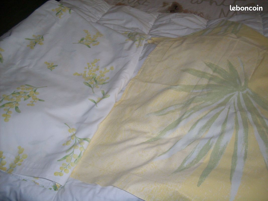 Dessus de lit et draps et taies (image 4)