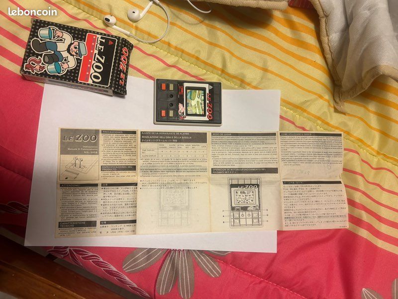 Liwaco Electronic LCD Game & Watch 1983 Hamburger (A