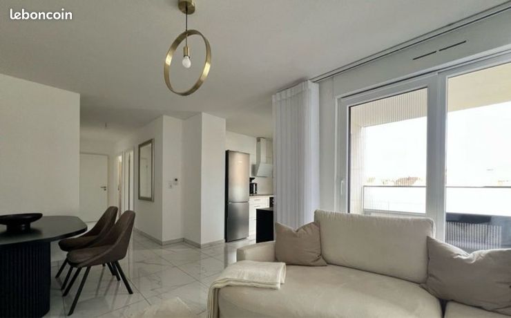 Appartement moderne 3 pièces