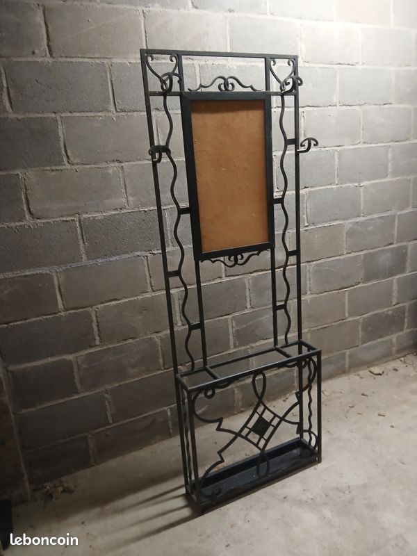 Porte manteaux en fer forgé (image 2)