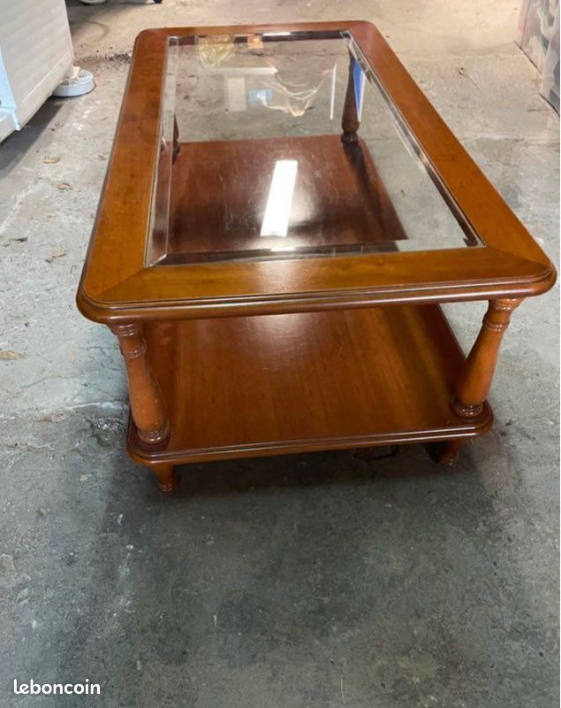 Table basse merisier (image 4)