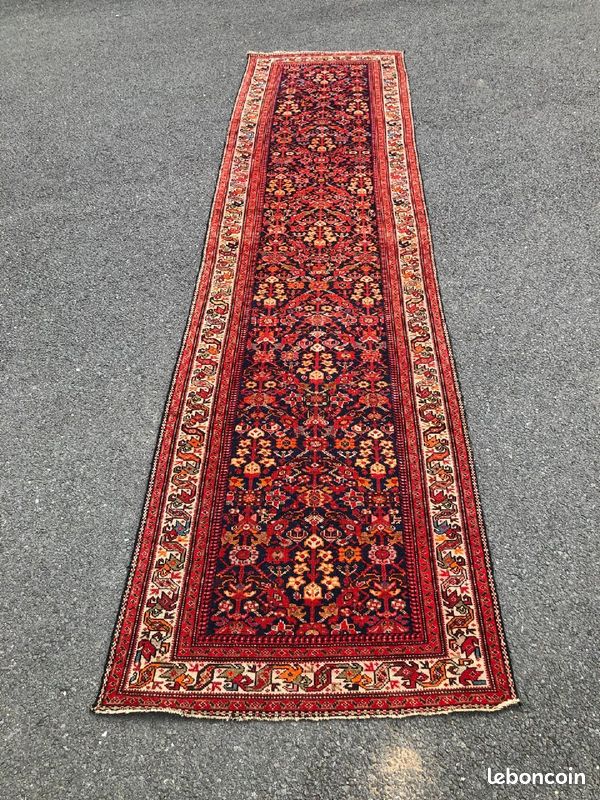 Le tapis de couloir héritage persan sable 75 x 215 cm | Maison