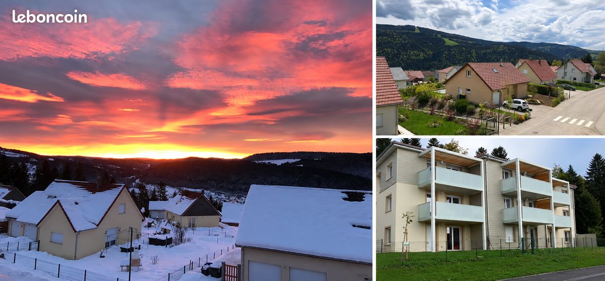 Appartement 2 pièces 46 m² · à Villers-le-Lac · 46 m² · 950 €/mois