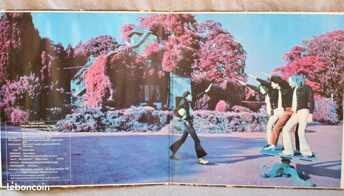 Van der graaf generator - Pawn hearts - charisma - Vinyle 33 Tours - Rare 1ère édition britannique Pink Scroll Label 1971 (image 4)