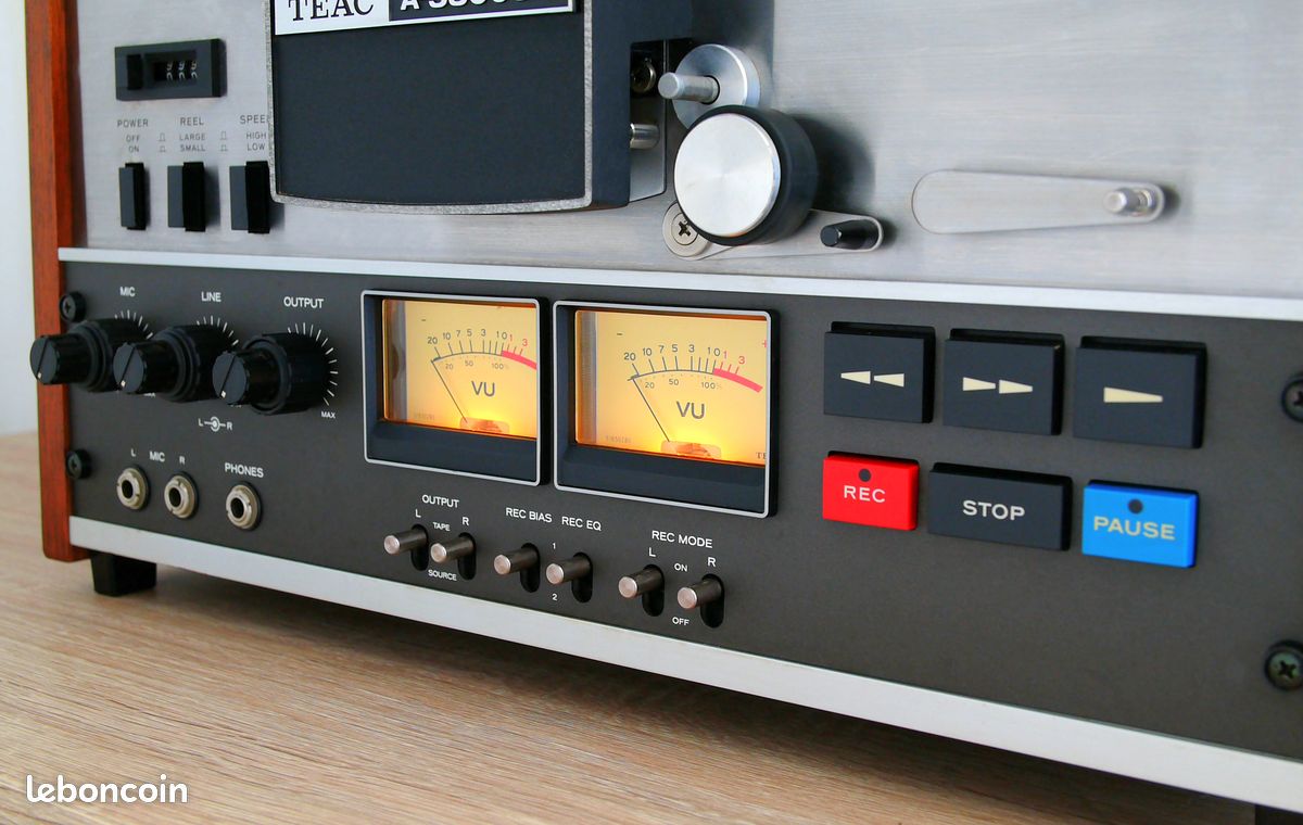 Magnétophone à bande TEAC X-10 MKII 9,5 / 19 cm/s - 4 pistes - Garantie
