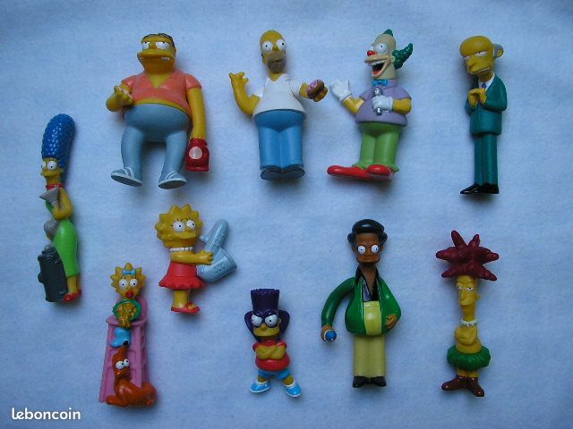 Figurines Simpson, série Quick, année 2000 (image 1)