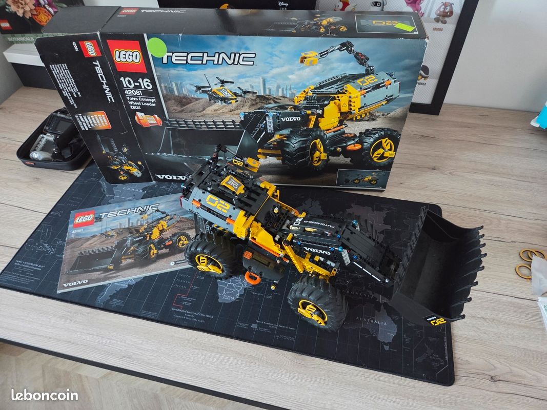 42081 - LEGO - 2 EN 1 - Le tractopelle Volvo Concept ZEUX - Jeux & Jouets