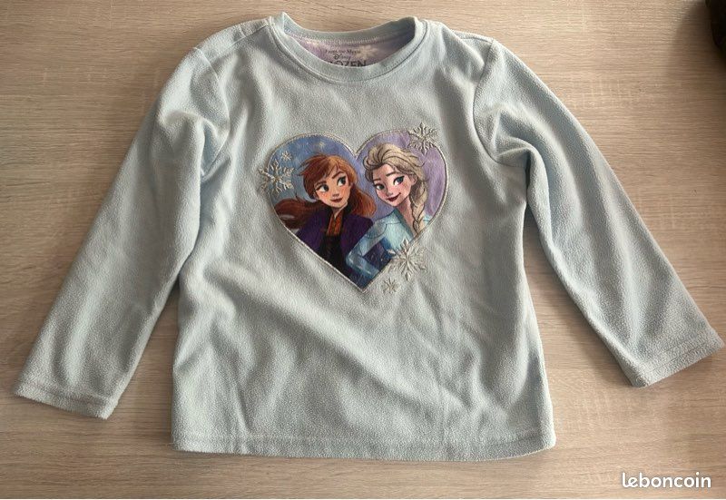 Pyjama reine des neige (image 1)