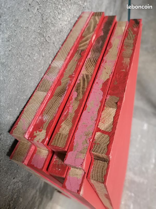 5 Planches de bois massif lamellé en Chêne (image 2)