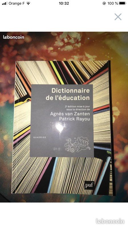 Dictionnaire de l’éducation préparation CRPE (image 1)