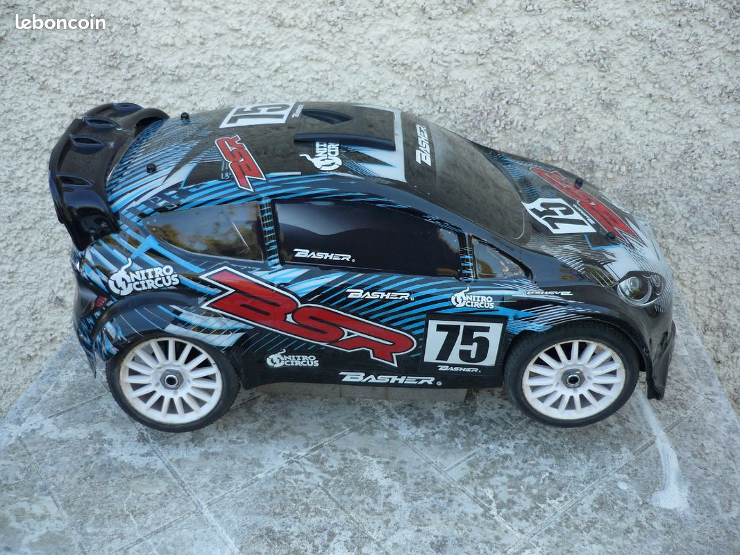 Rc Rally Buggy Buggy RC 1-8 BASHER BSR RALLY GAME - Modélisme