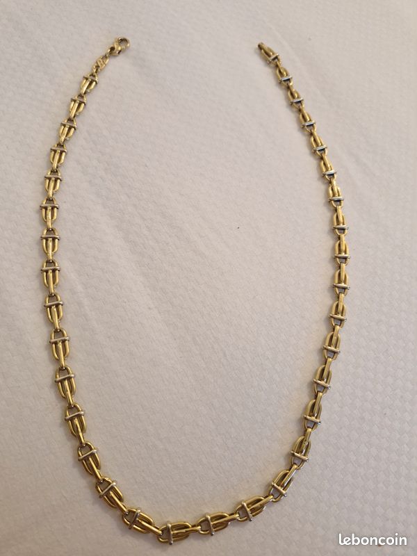Chaîne En Or 18 Carats - Poids Environ 10 Grammes - Occasion - Magnifique