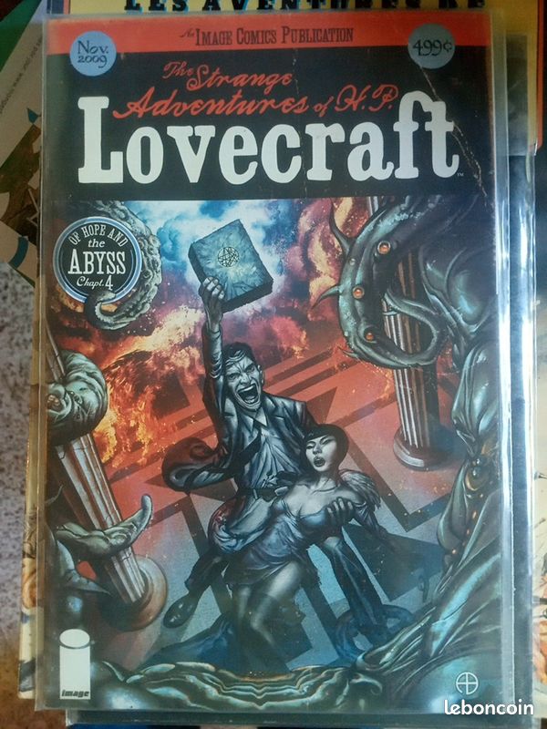 Lovecraft, the strange adventures of H.P. Lovecraft, l'appel de Cthulhu, volume 3, 4, Image comics, V.O (image 4)