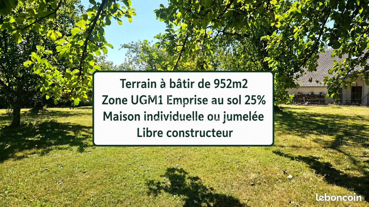 Terrain 952 m² · à Collonges · 952 m² · 338 000 €