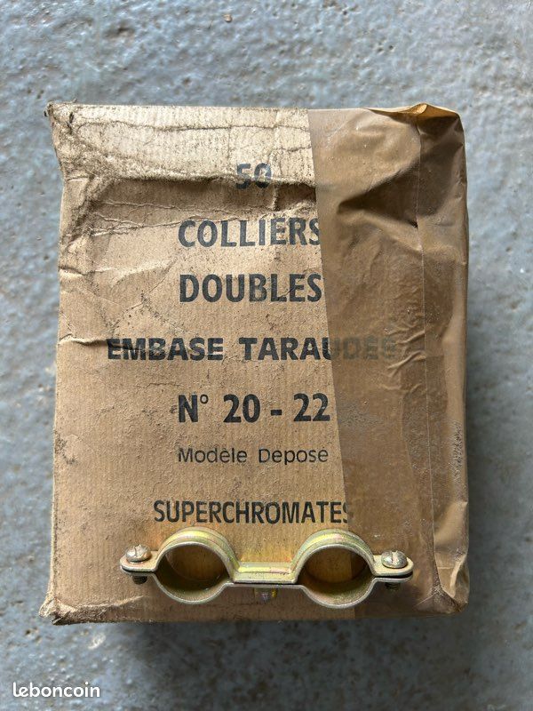 Lot de colliers et pattes à vis bois (image 10)