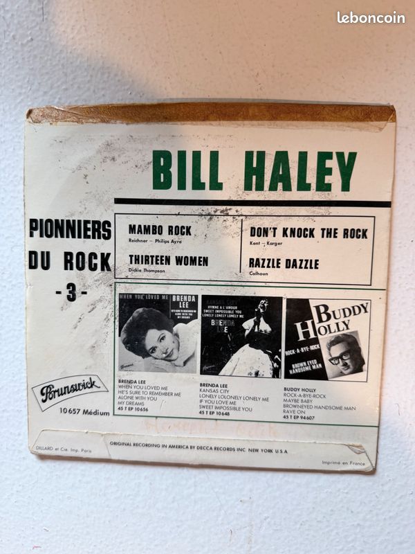VINYL 45T BILL HALEY Mambo Rock (image 2)