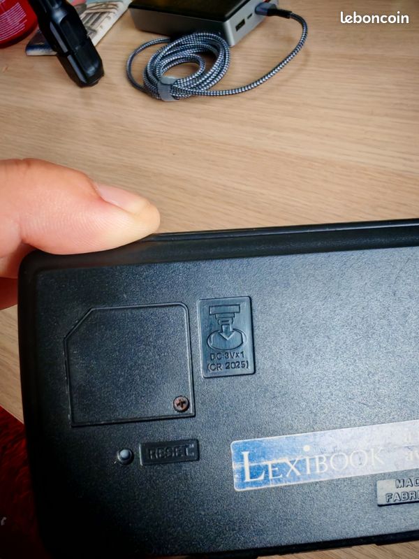 Agenda Électronique Vintage Lexibook NLD 160 – Années 90 – Fonctionnel