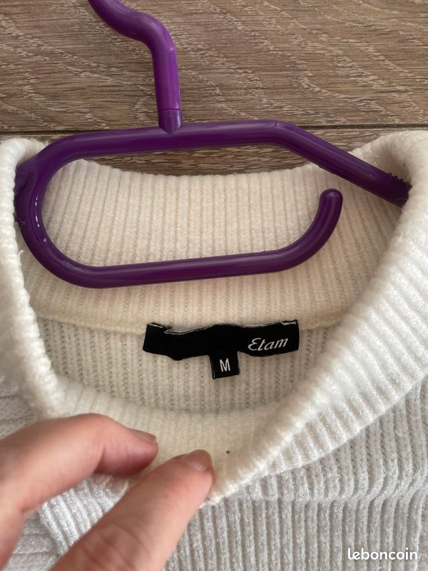 Pull Etam crème (image 3)