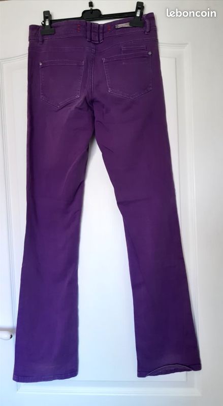 Pantalon Sinéquanone, Denin de ville, Taille 38 (petit 38) Vêtements