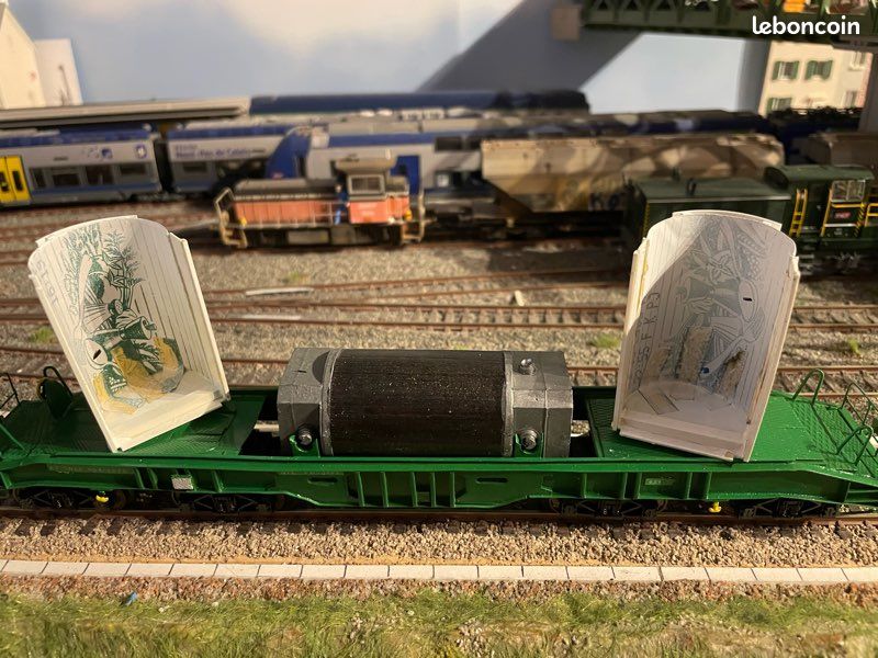 Wagons de marchandises pour modélisme ferroviaire à l'échelle G