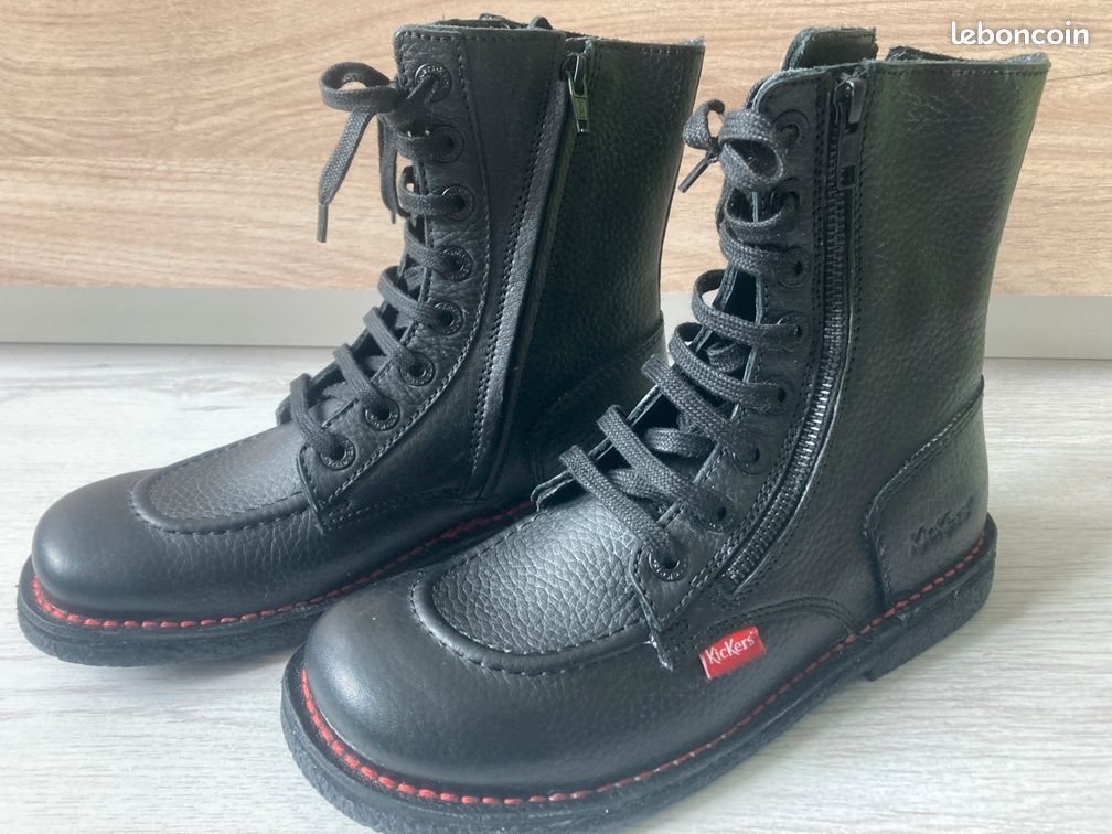 Kickers Meetickzip Botte Kickers Bottines Femme Kickers Meetickzip