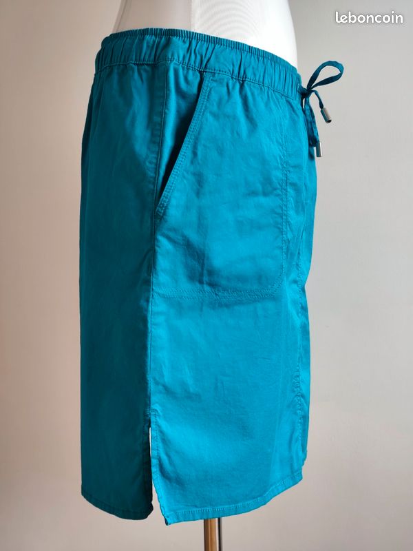 Pantacourt Taille Normale Bleu Cecil Femme - 2233462-bleu00