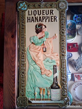 X2 BOITE TÔLE lithographié publicitaire ULTRA Record déco garage