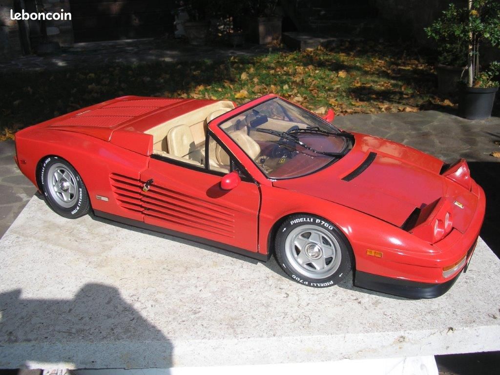 Pocher Ferrari F40 Testarossa Porsche à l'échelle 1/8, rotors