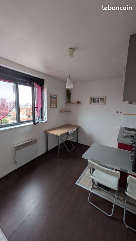 Appartement 1 pièce 17 m² · à Toulouse · 17 m² · 575 €/mois