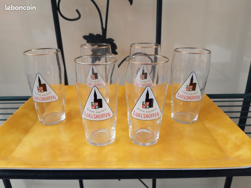 Lot 6 Verres ADELSHOFFEN (image 1)