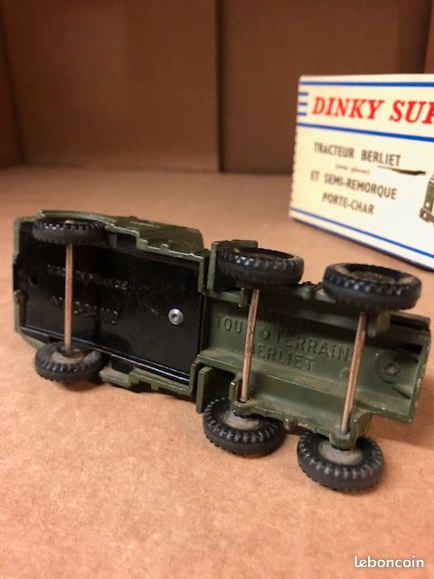 Dinky Toys Supertoys 1/43 Berliet N°890 - Porte-Char - Véhicule Militaire France