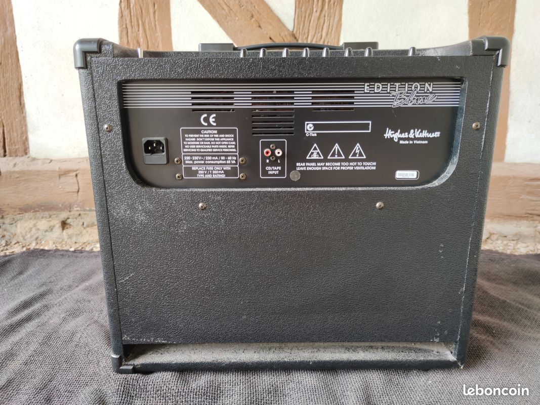 Ampli combo guitare 60W Hughes & Kettner 60r Edition Blue 
