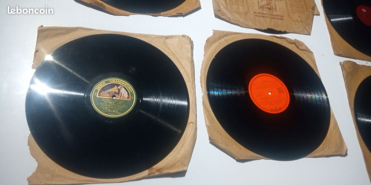 Lot de 12 vinyle très épais et pochette papier variété (image 3)