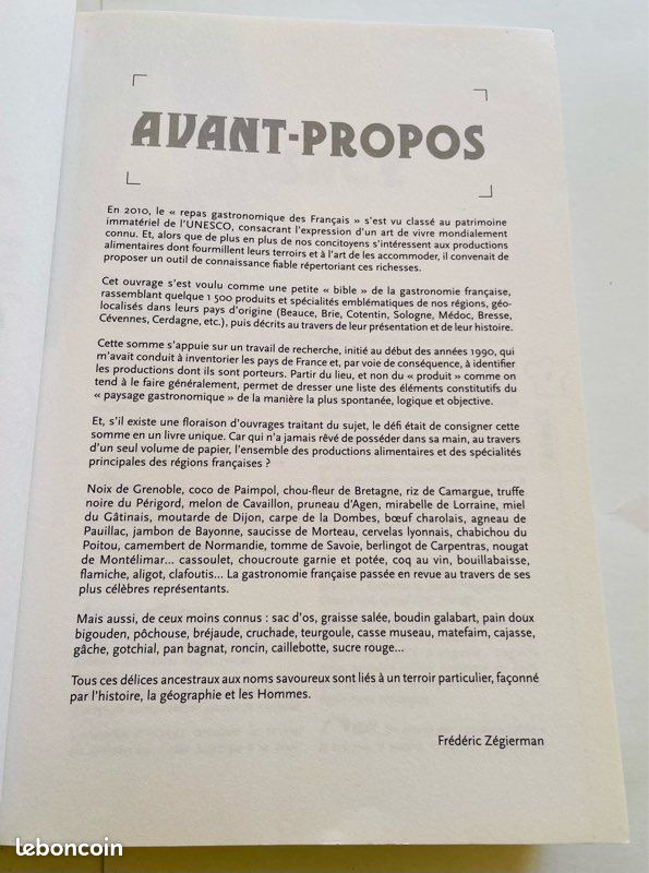 Le livre de la gastronomie française (image 3)